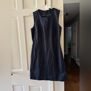 Gap slim shift dress true indigo